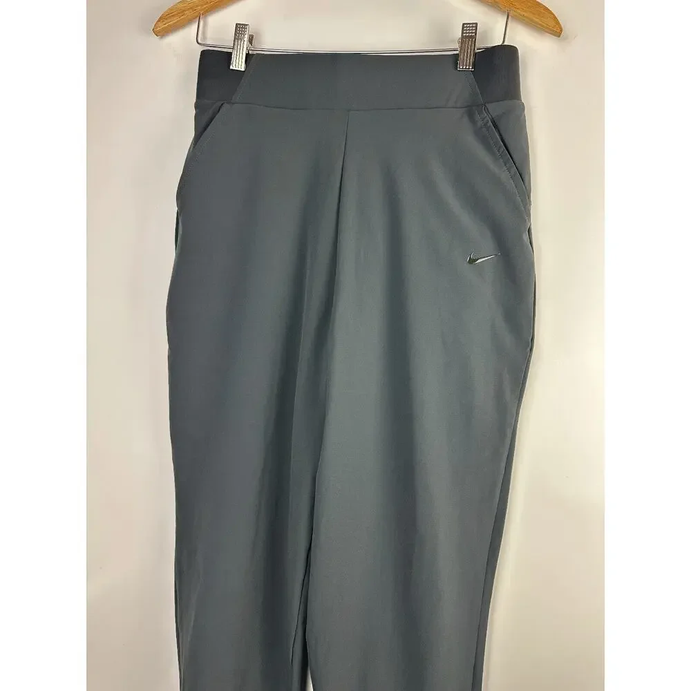 Nike Lady Bliss Training Pants Pull On Running CU5849-070 Gray Women's Medium - Picture 5 of 15